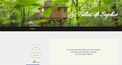 Desktop Screenshot of lesfoliesdesophie.com